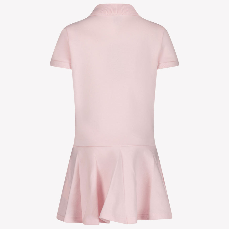 Ralph Lauren Kinder Meisjes Jurk In Licht Roze