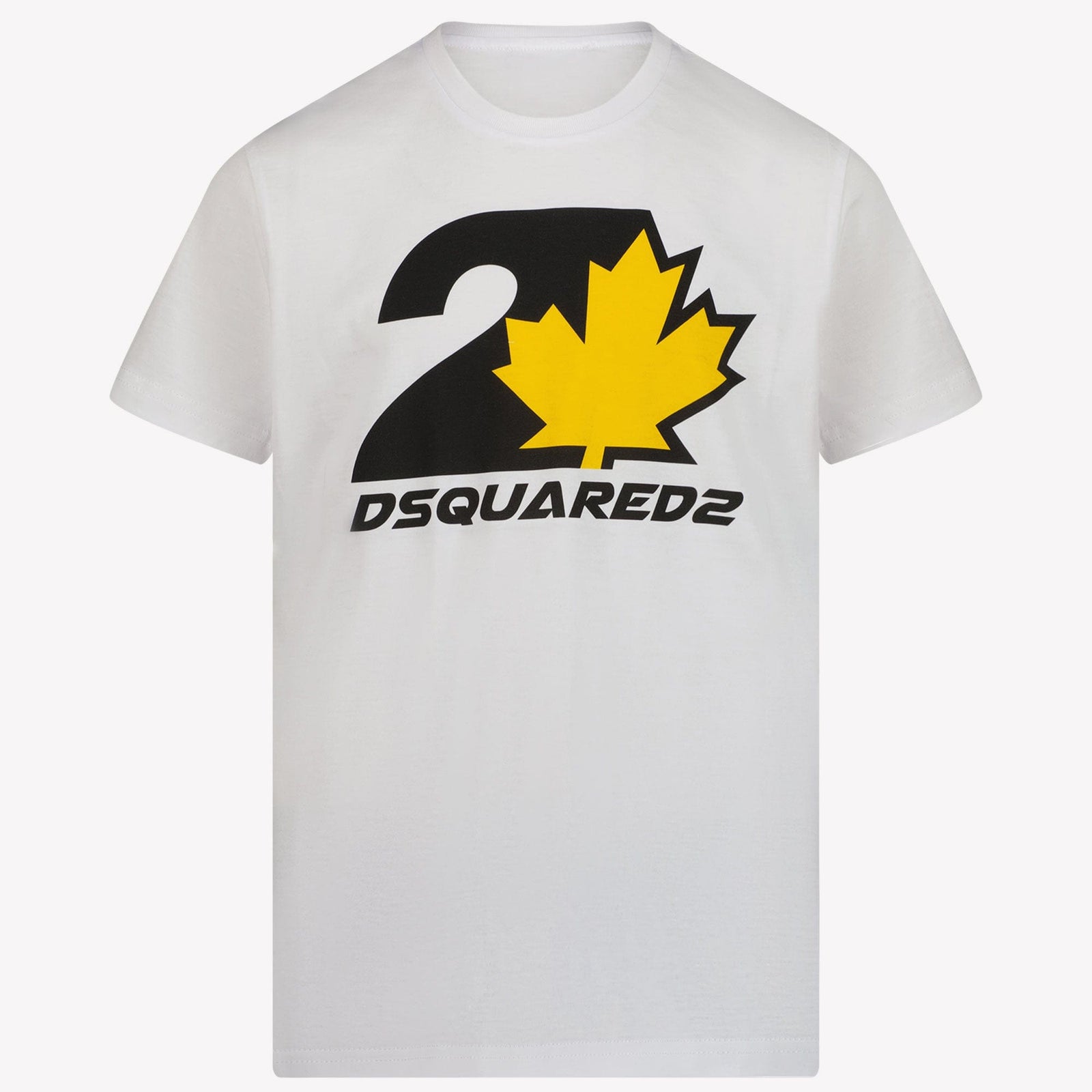 Dsquared2 Jongens T-shirt Wit 4Y