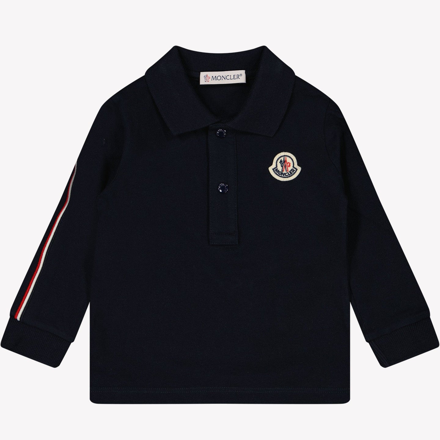 Moncler Baby Jongens Polo Navy 3/6