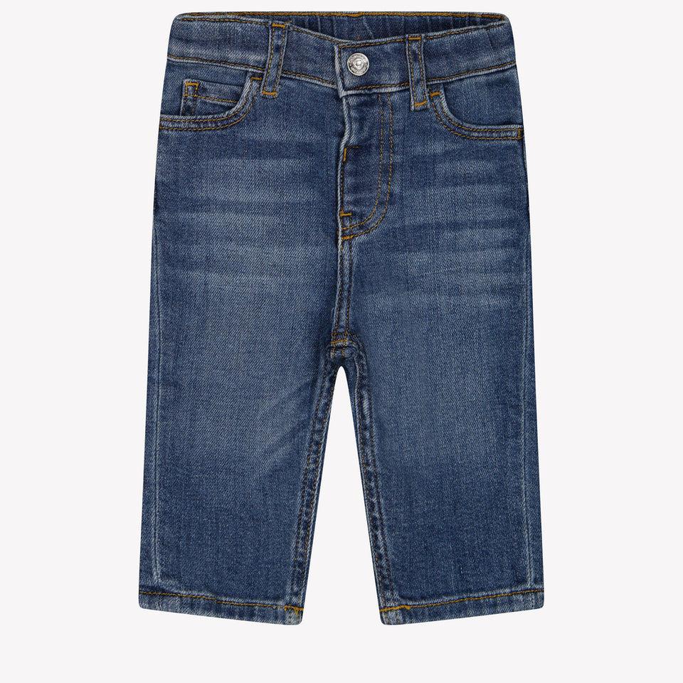 Calvin Klein Baby Unisex Jeans In Donker Blauw