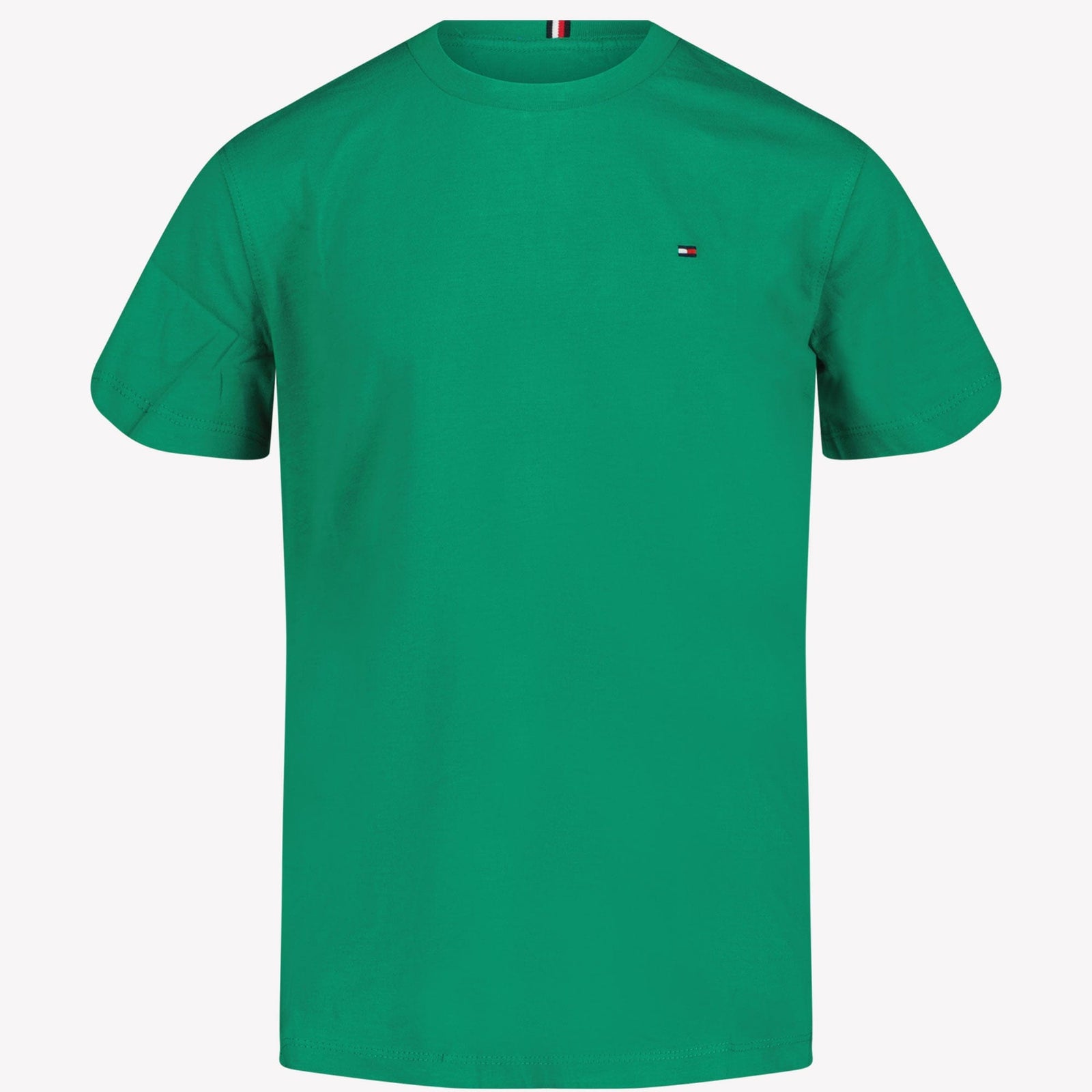 Tommy Hilfiger Kinder Jongens T-shirt Groen 4Y