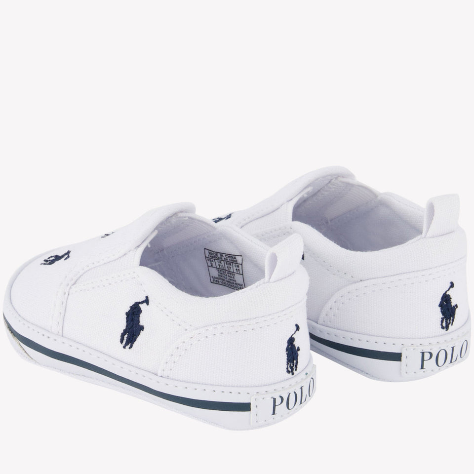 Ralph Lauren Baby Jongens Sneakers Wit