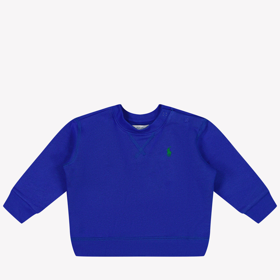 Ralph Lauren Baby Jongens Trui In Cobalt Blauw