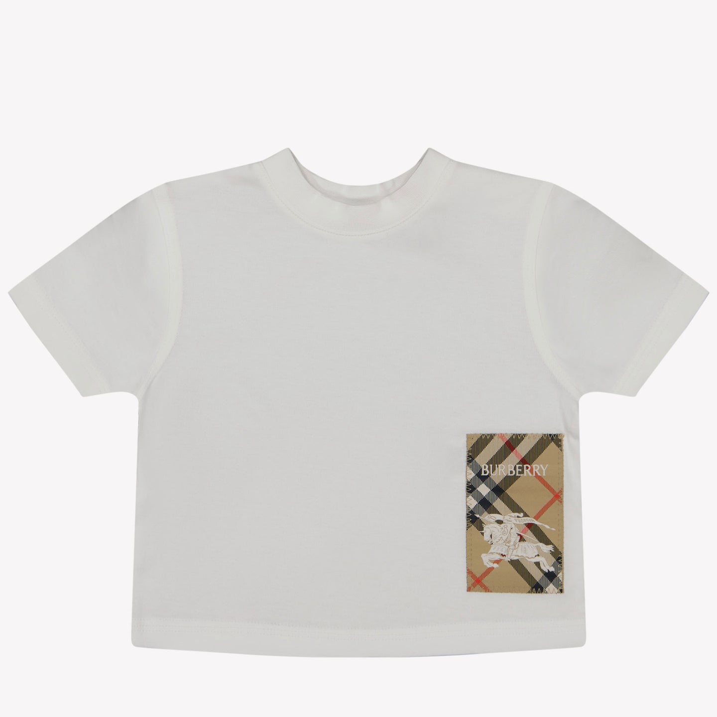 Burberry CEDAR Baby Jongens T-Shirt In Wit