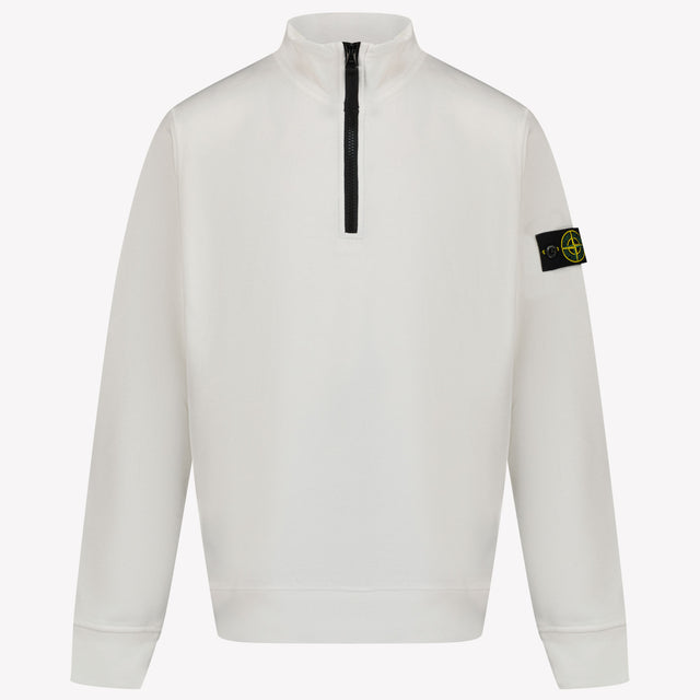 Stone Island Kinder Jongens Trui In Wit