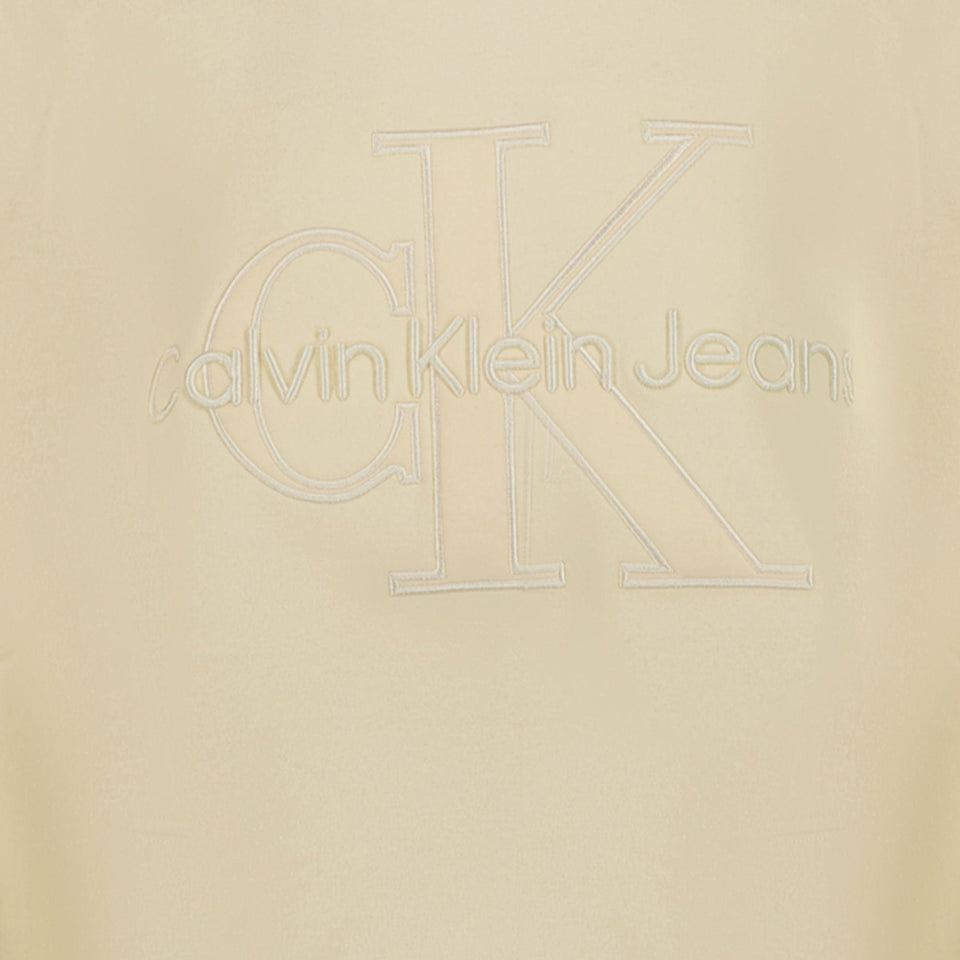 Calvin Klein Jongens Trui Beige