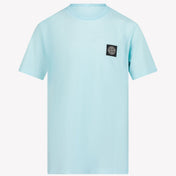 Stone Island Jongens T-shirt Turquoise