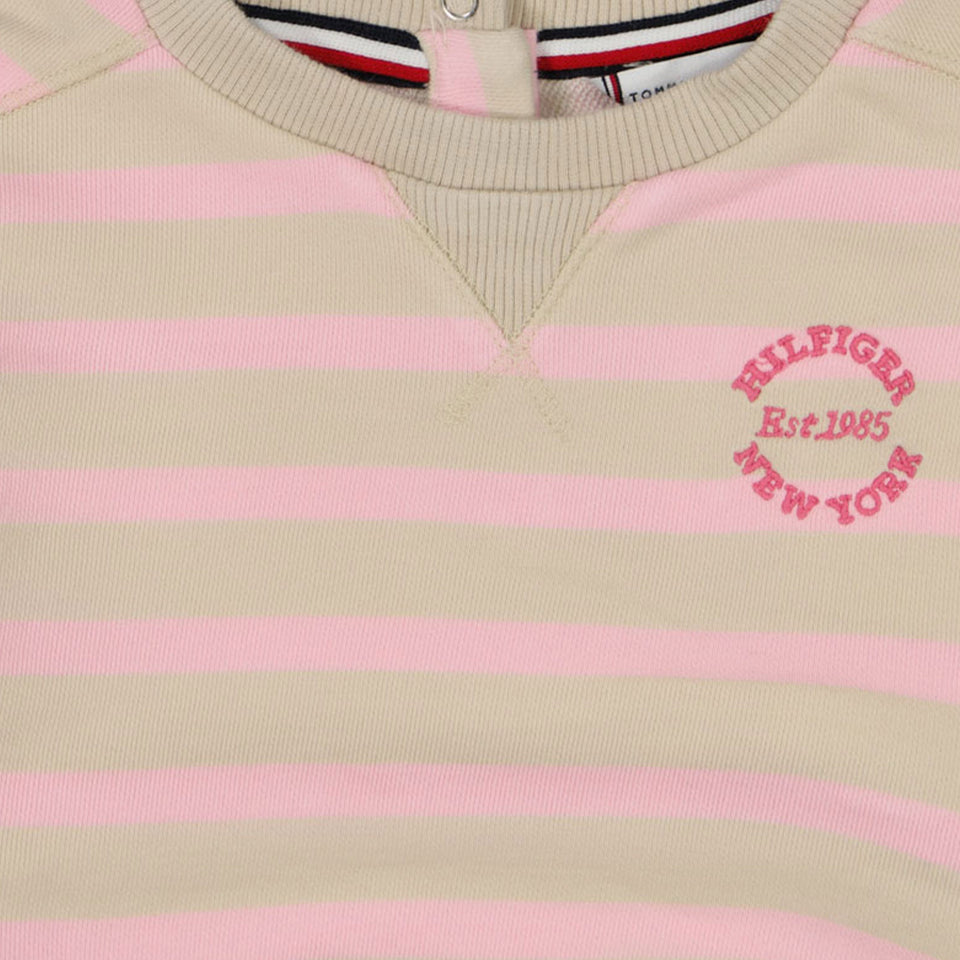 Tommy Hilfiger Baby Meisjes Trui Roze