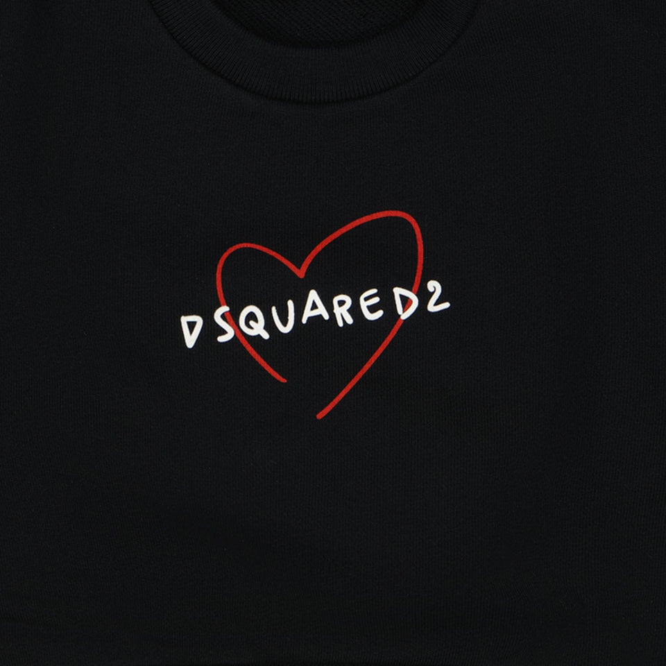 Dsquared2 Baby Meisjes Trui Zwart