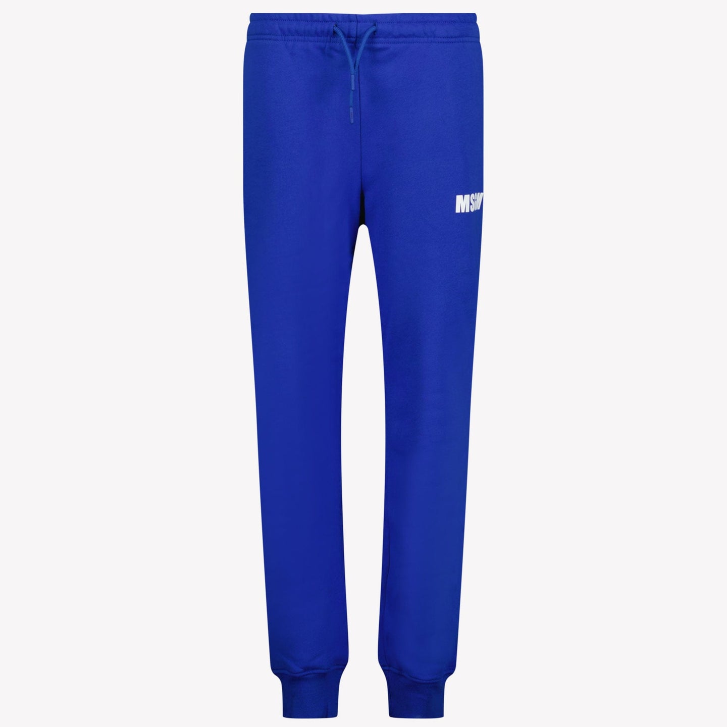 MSGM Unisex Broek Cobalt Blauw 4Y