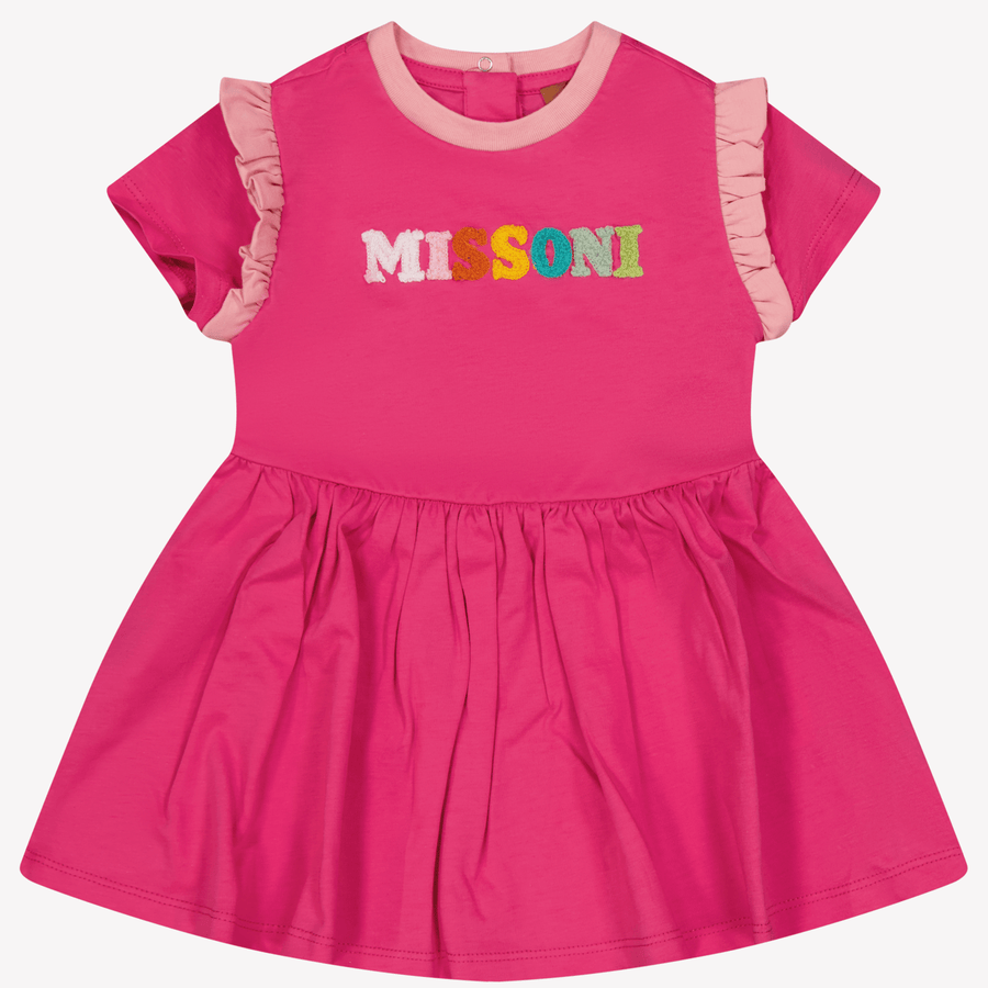 Missoni Baby Meisjes Jurkje Fuchsia