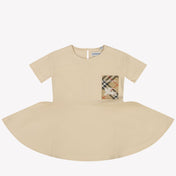 Burberry RILEY Baby Meisjes Jurk In Zalm