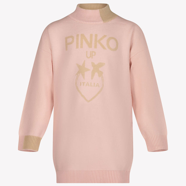 Pinko Meisjes Jurk Licht Roze