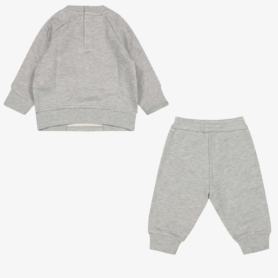 Armani Baby Jongens Joggingpak Grijs