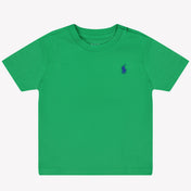 Ralph Lauren Baby Jongens T-Shirt In Groen