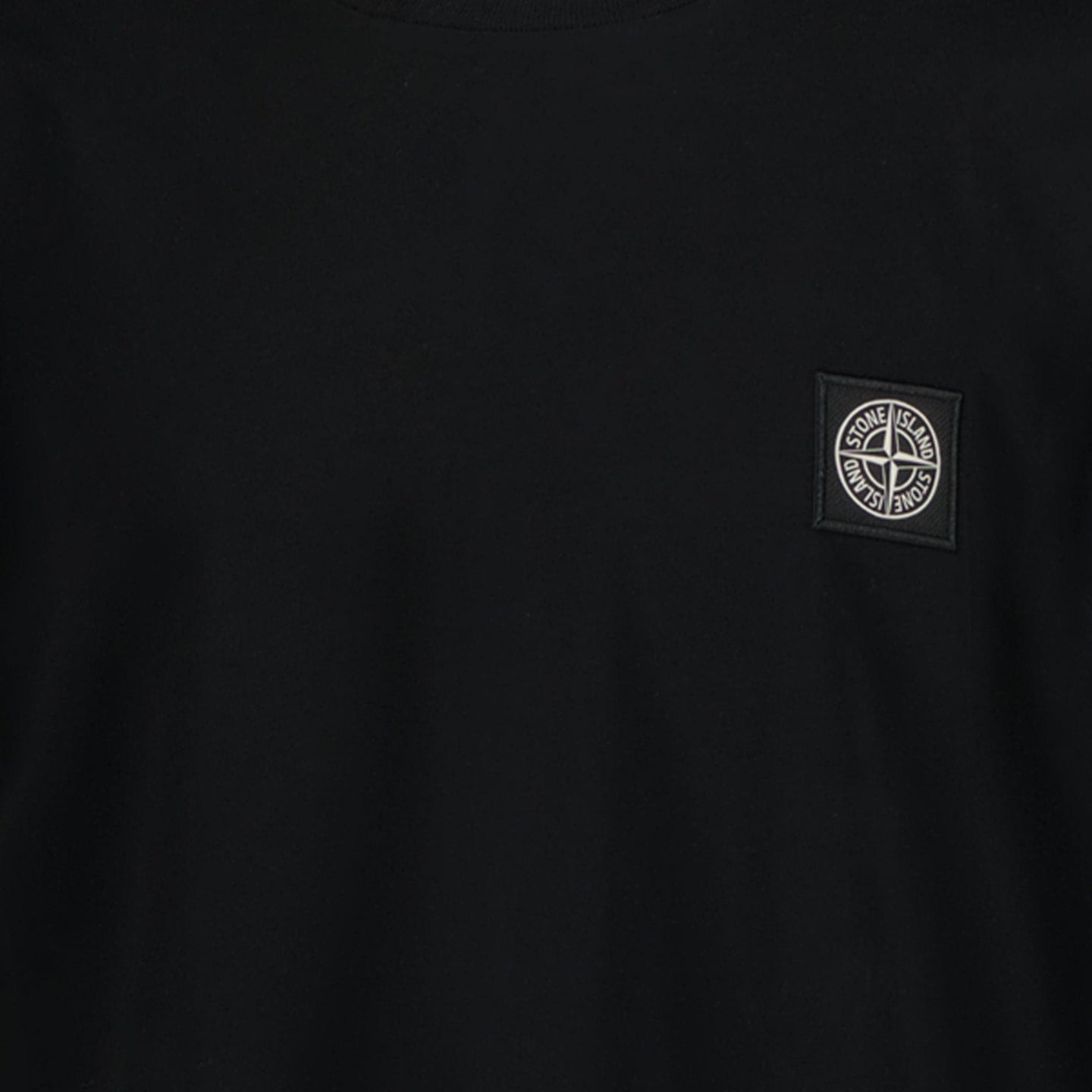 Stone Island Jongens T-shirt Zwart 2Y