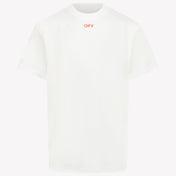 Off-White Kinder Unisex T-Shirt In Wit