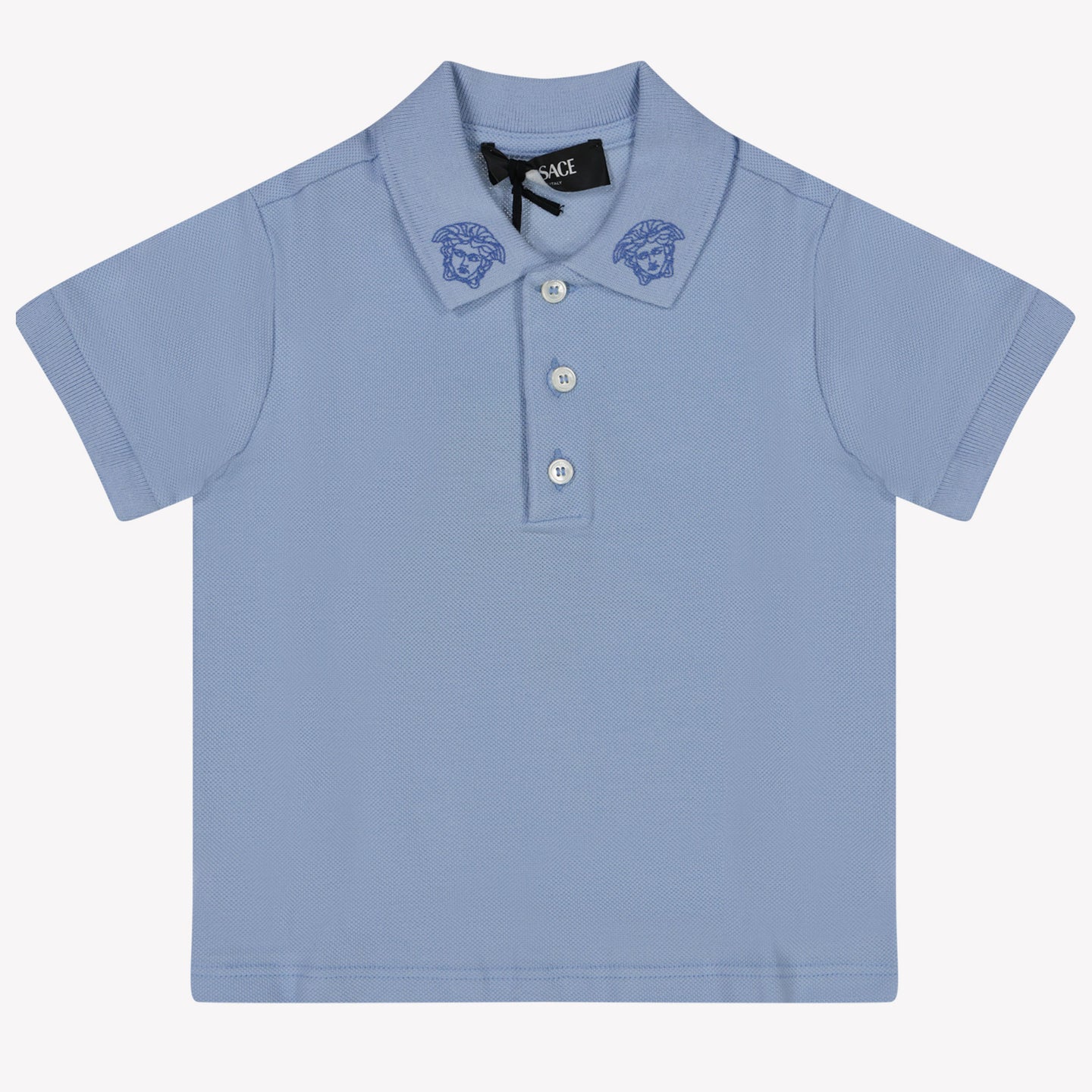 Versace Baby Jongens Polo Licht Blauw