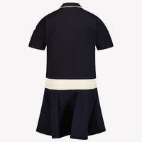 Moncler Kinder Meisjes Jurk In Navy