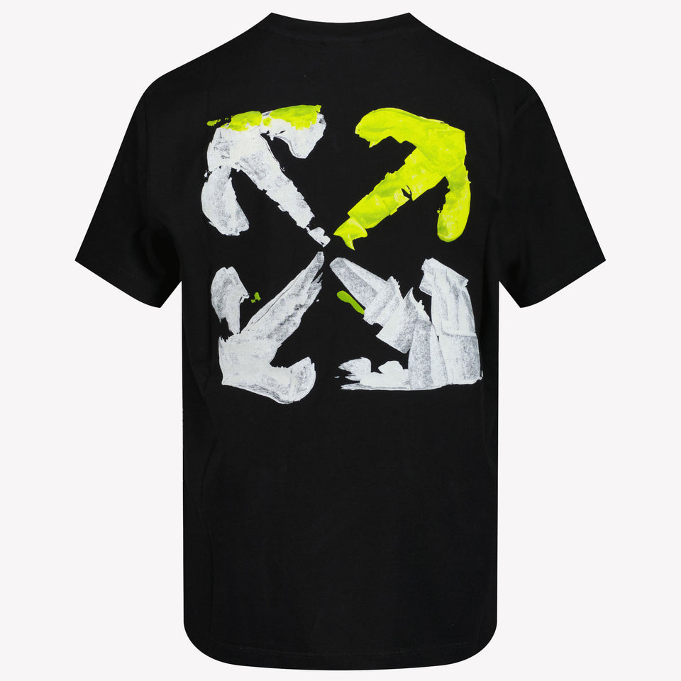 Off-White Jongens T-shirt Zwart