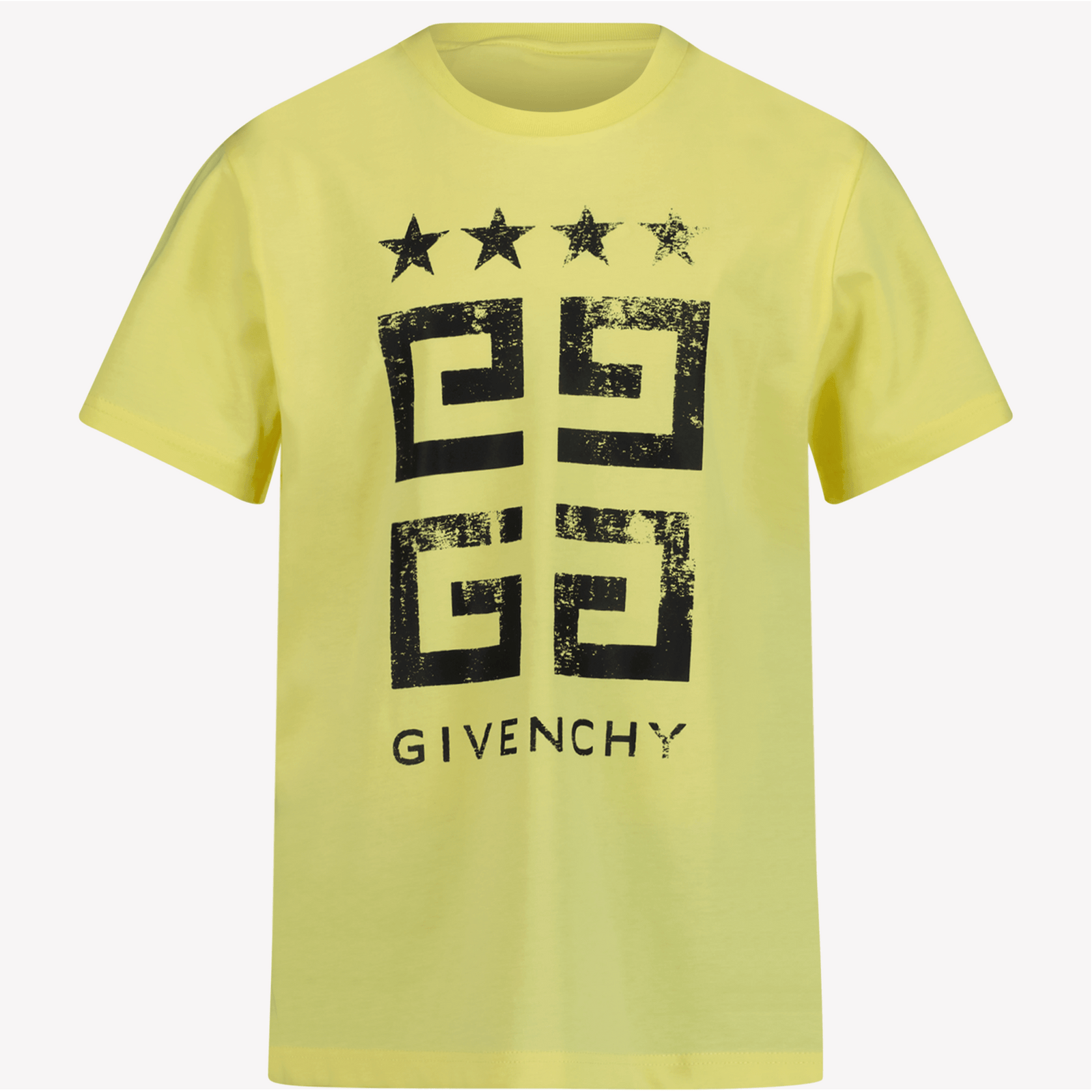 Givenchy Kinder Jongens T-Shirt Geel 4Y