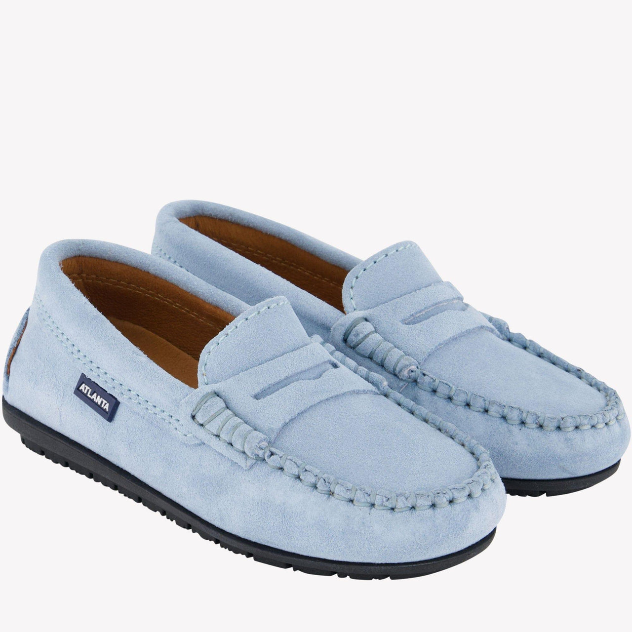 Atlanta Moccasin Unisex Schoenen Licht Blauw
