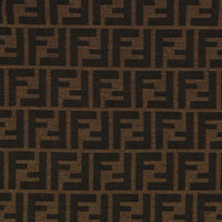 Fendi Baby Meisjes Jurk Bruin