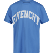 Givenchy Kinder Jongens T-Shirt Blauw