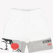 Iceberg Baby Jongens Shorts Wit