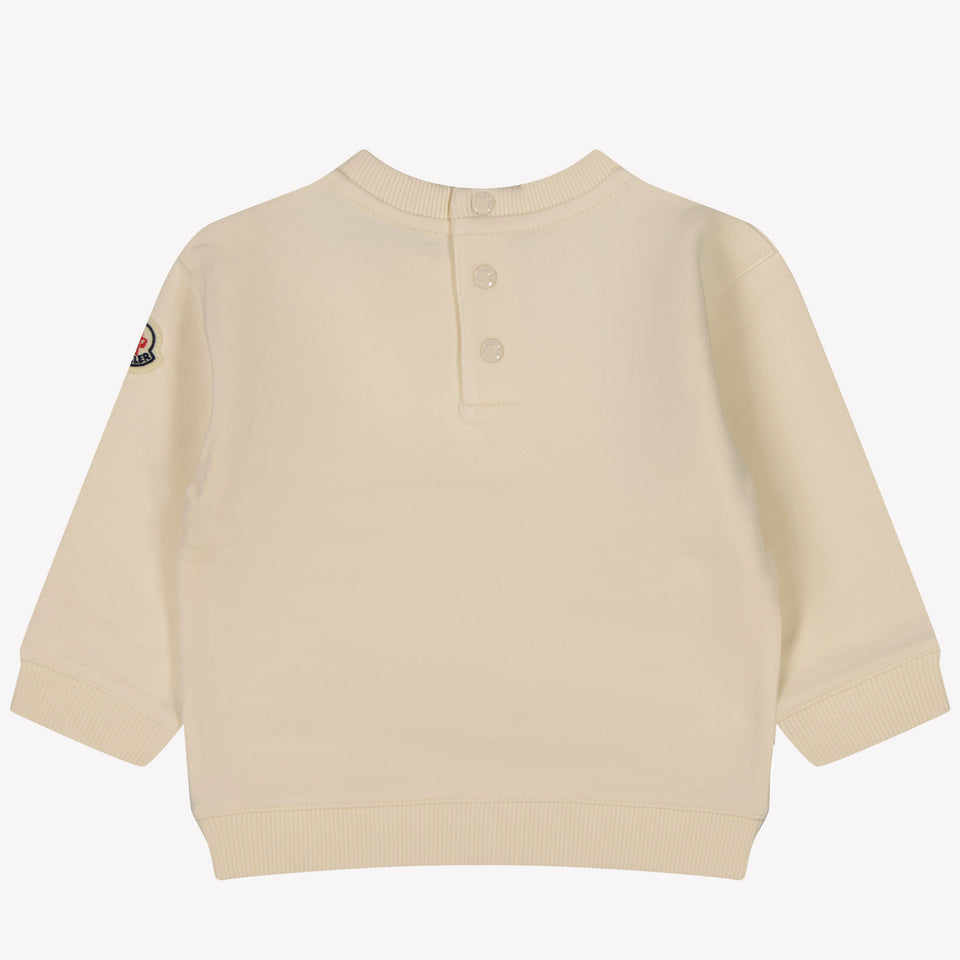 Moncler Baby Meisjes Trui Off White