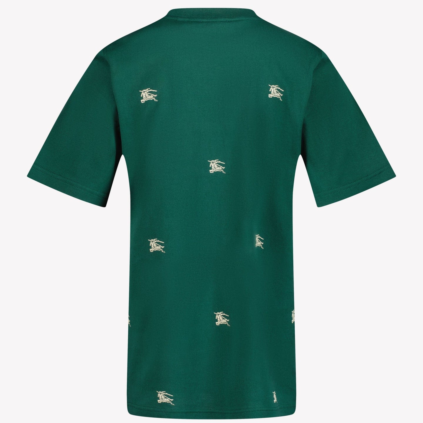 Burberry Unisex T-shirt Donker Groen 3Y