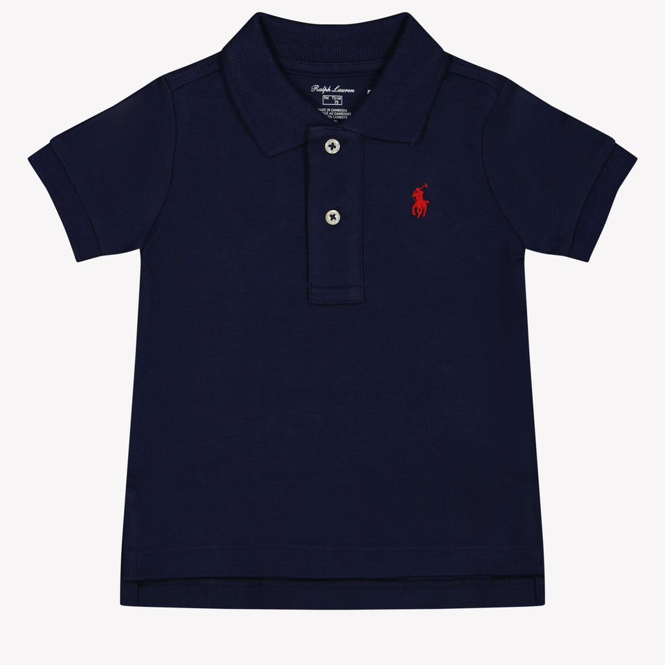 Ralph Lauren Baby Jongens Polo In Navy