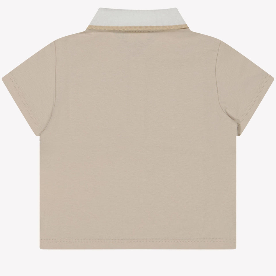 Fendi Baby Jongens Polo Licht Beige