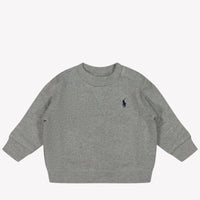 Ralph Lauren Baby Jongens Trui In Licht Grijs