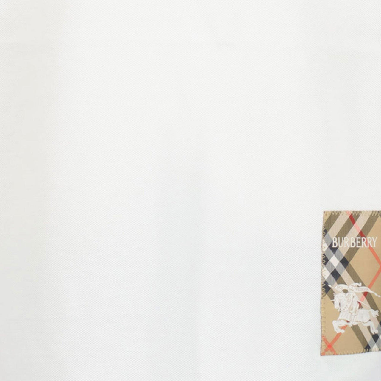 Burberry Johane Kinder Jongens Polo In Wit