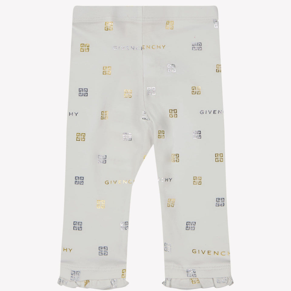 Givenchy Baby Meisjes Legging Wit