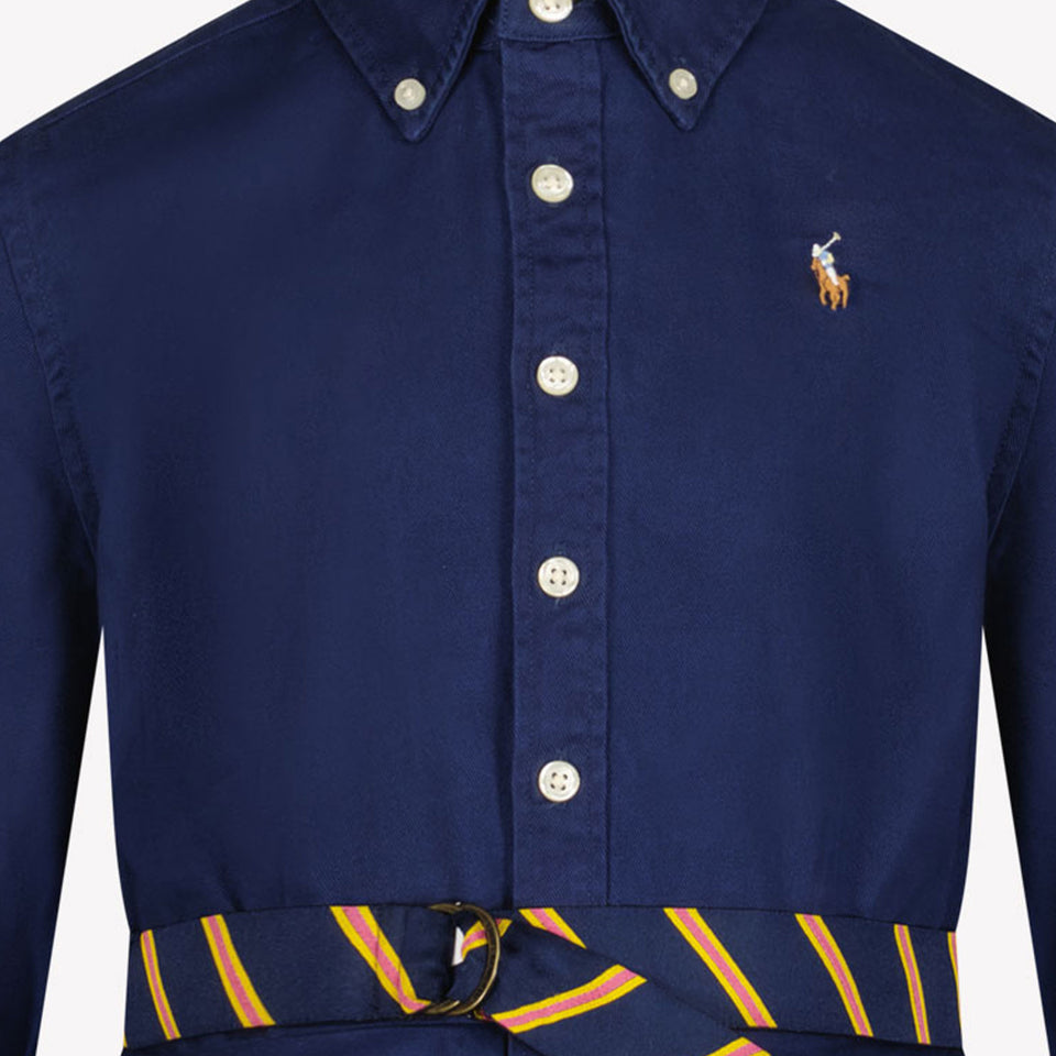 Ralph Lauren Meisjes Jurk Navy