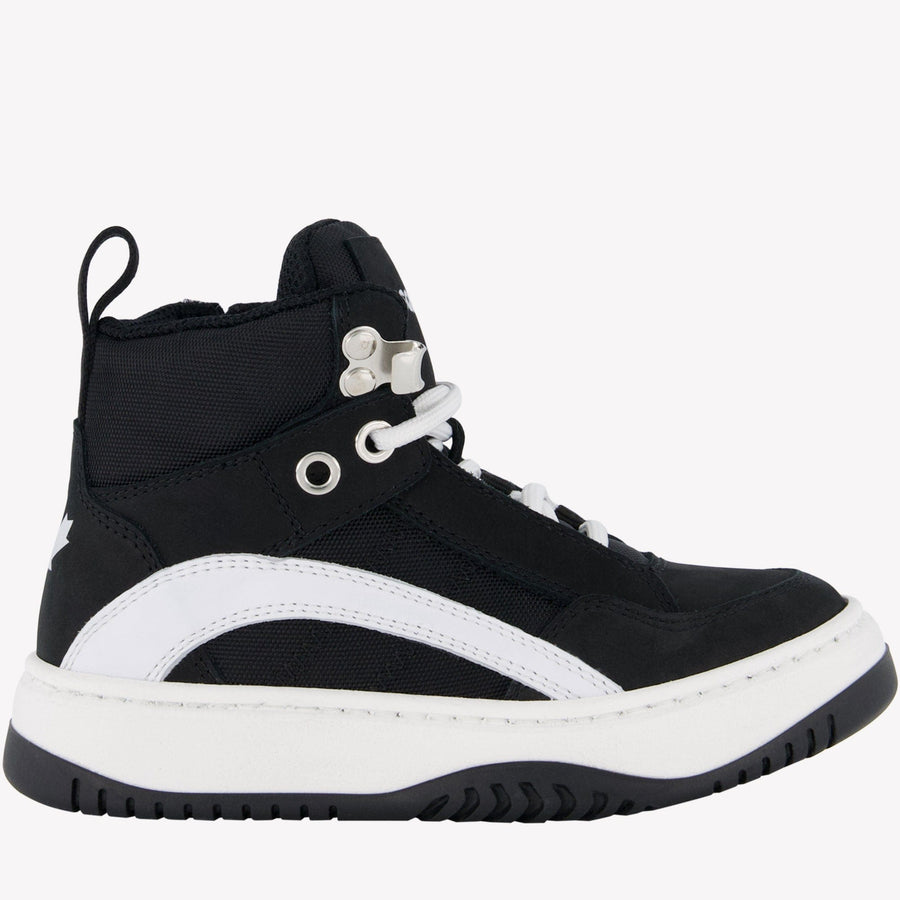 Dsquared2 Unisex Kids Sneakers Black