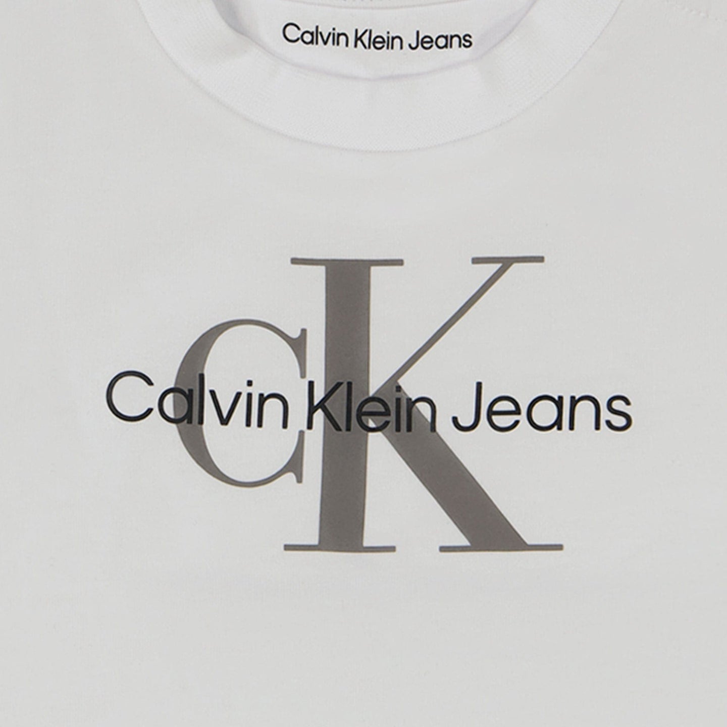 Calvin Klein Baby Jongens T-shirt Wit 62