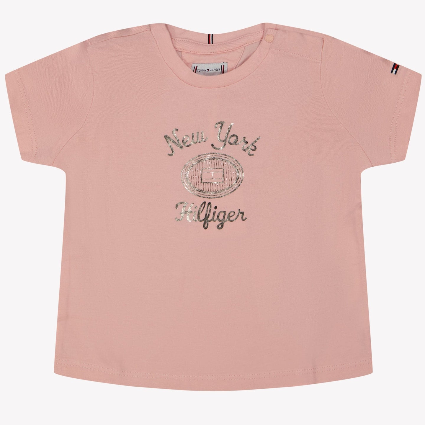 Tommy Hilfiger Baby Meisjes T-shirt Licht Roze 74