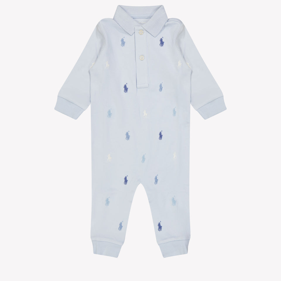 Ralph Lauren Baby Jongens Boxpakje Licht Blauw