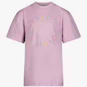 Stella Mccartney Meisjes T-shirt Lila