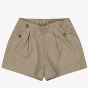 Mayoral Baby Meisjes Shorts Beige