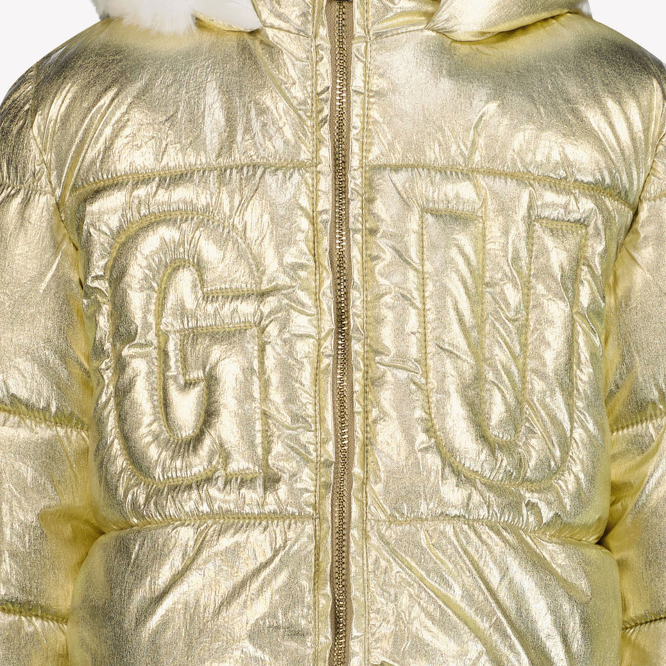 Guess Kinder Meisjes Winterjas Goud