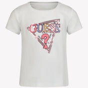 Guess Meisjes T-shirt Wit