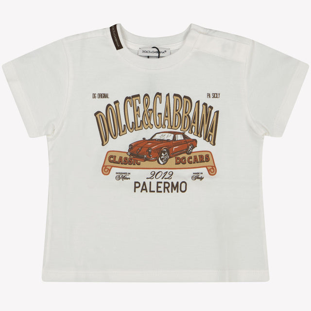 Dolce & Gabbana Baby Jongens T-shirt Off White 3/6