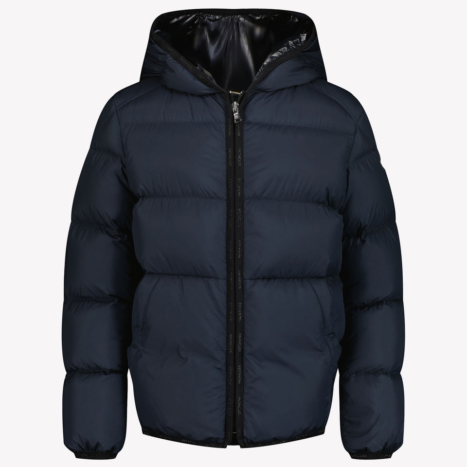 Moncler Mattan Jongens Winterjas Navy