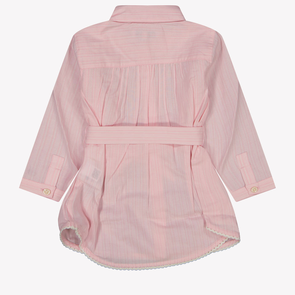 Tommy Hilfiger Baby Meisjes Jurk Licht Roze