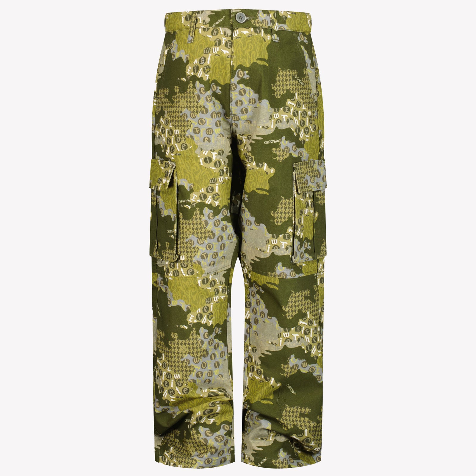 Off-White Jongens Broek Army