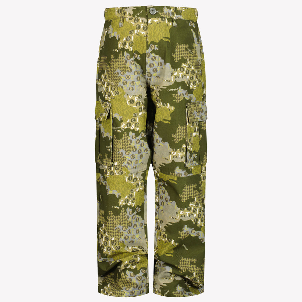 Off-White Jongens Broek Army